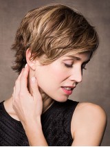 Parrucche Sintetiche Dritte Corte Senza Cappuccio