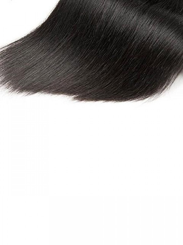 1 Fascio Di Estensioni Dei Capelli Umani A Trama Dritta Vergine