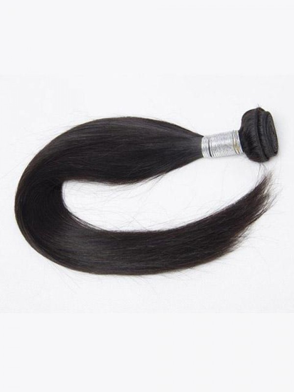 1 Fascio Di Estensioni Dei Capelli Umani A Trama Dritta Vergine