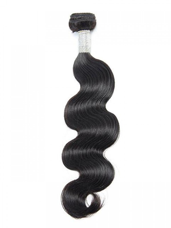 1 Fascio Di Estensioni Dei Capelli Umani Di Remy Vergini Dell'Onda Del Corpo
