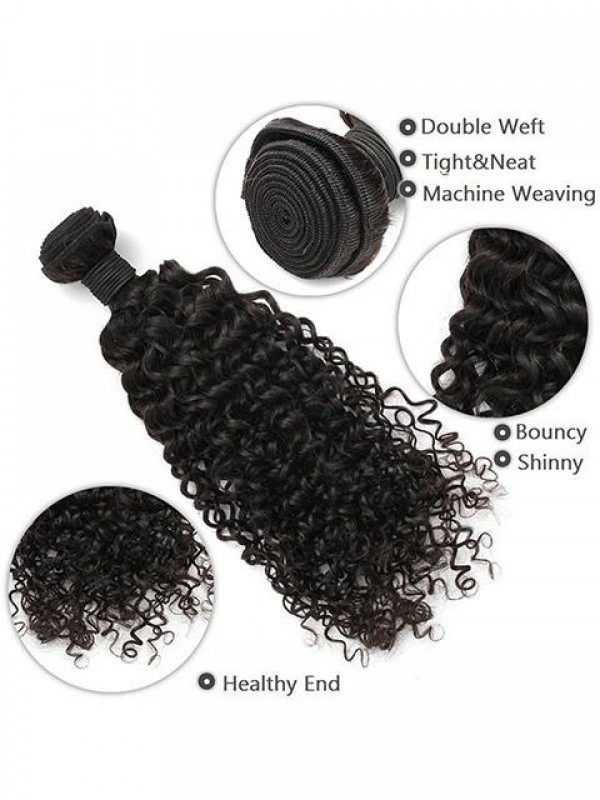 Estensione Della Trama Dell'Onda D'Acqua Dei Capelli Umani Di Remy Vergine Al 100%.
