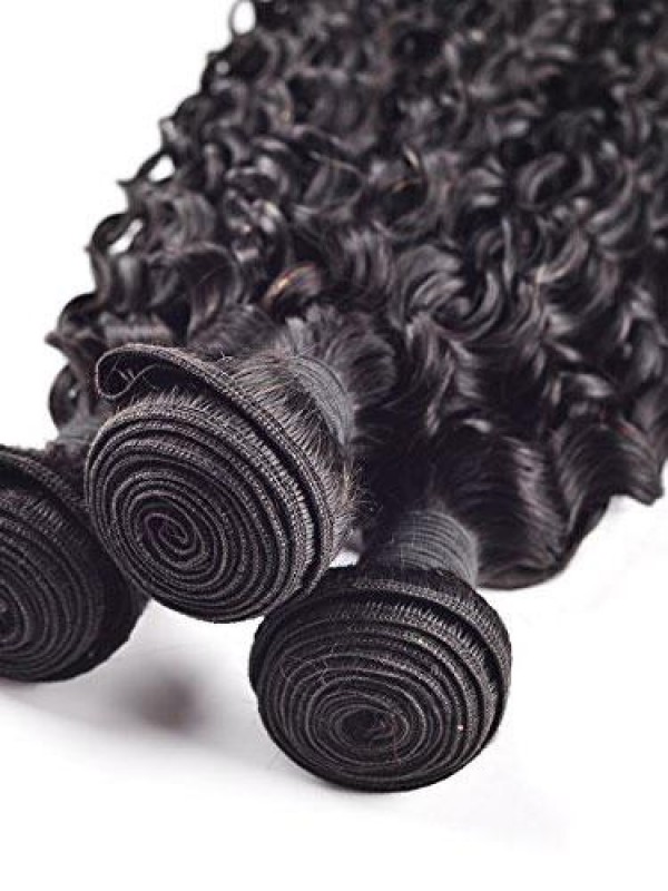 Estensione Della Trama Dell'Onda D'Acqua Dei Capelli Umani Di Remy Vergine Al 100%.