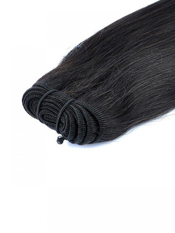 16" 100 G/Bundle Estensioni Di Trama Del Tessuto Dei Capelli Umani Vergini Serici Delle Donne