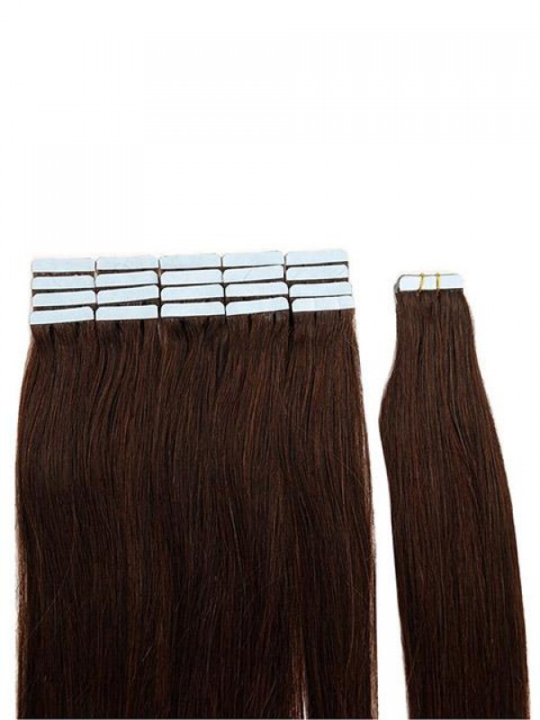 Nastro Da 20 Pezzi Nelle Estensioni Dei Capelli Umani Con Trama Liscia E Senza Cuciture