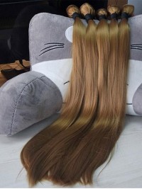 Estensione Dei Fasci Di Trama Dei Capelli Lisci In Fibra Sintetica Da 24 "Per Le Donne