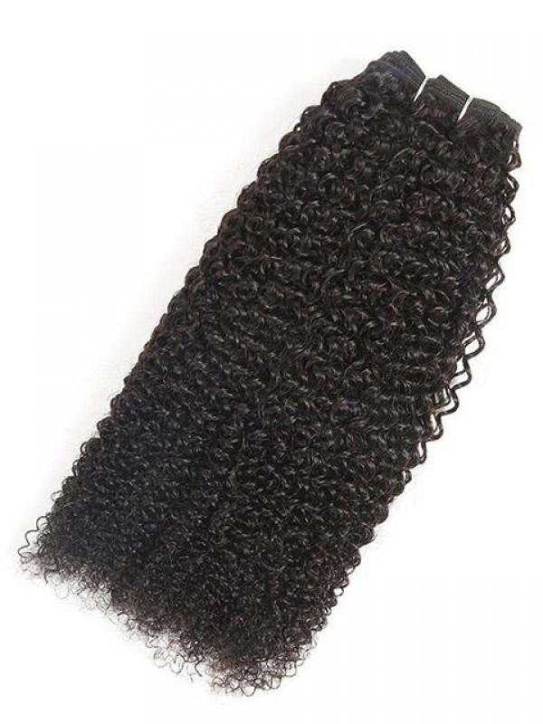 3 Fasci Di Estensioni Di Trama Per Capelli Ricci Afro Crespi Medi Per Donne Nere