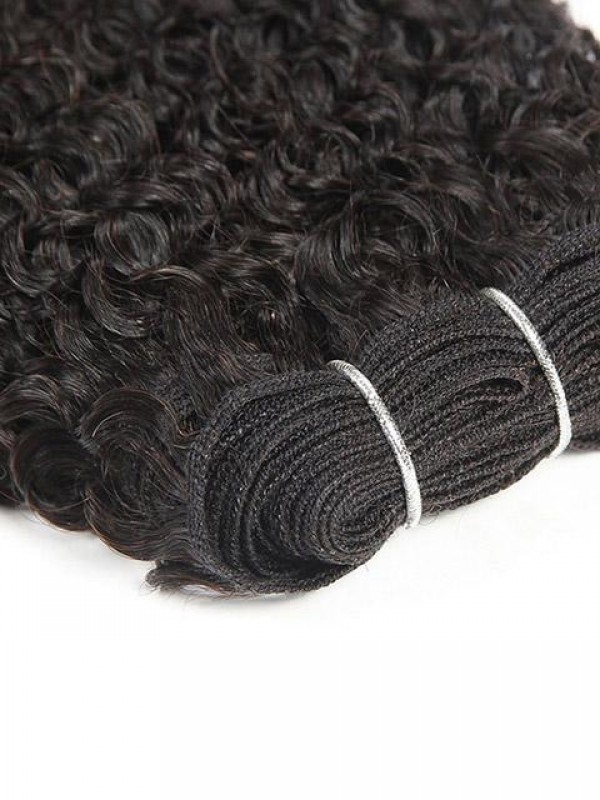 3 Fasci Di Estensioni Di Trama Per Capelli Ricci Afro Crespi Medi Per Donne Nere