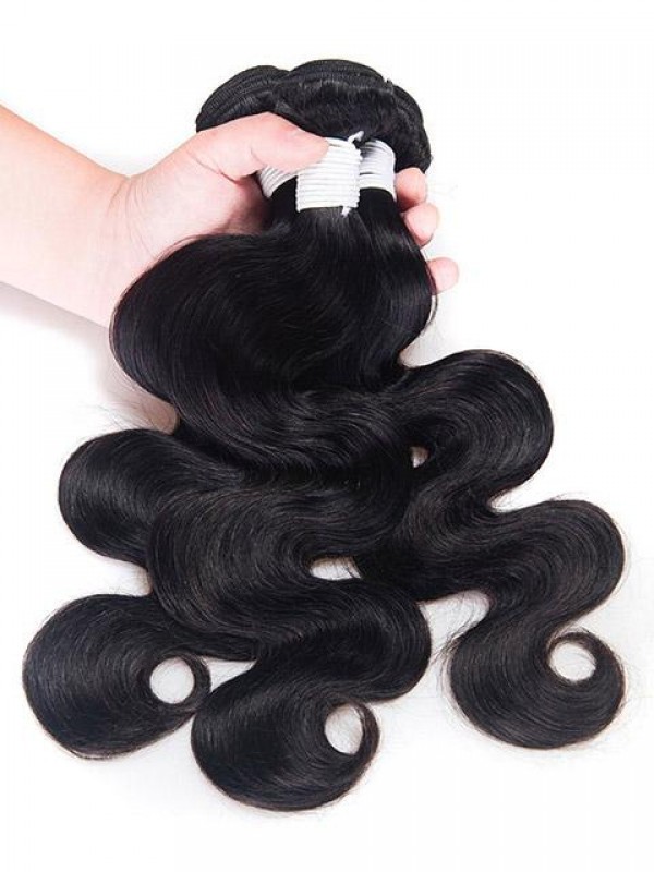 3 Bundles Capelli Vergini Onda Del Corpo Dei Capelli Umani Tesse