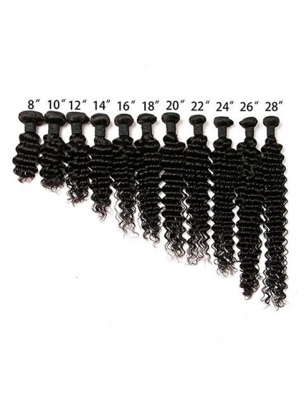 4 Pacchi Di Trama Di Capelli Peruviani A Onda Profonda Per Bob Style