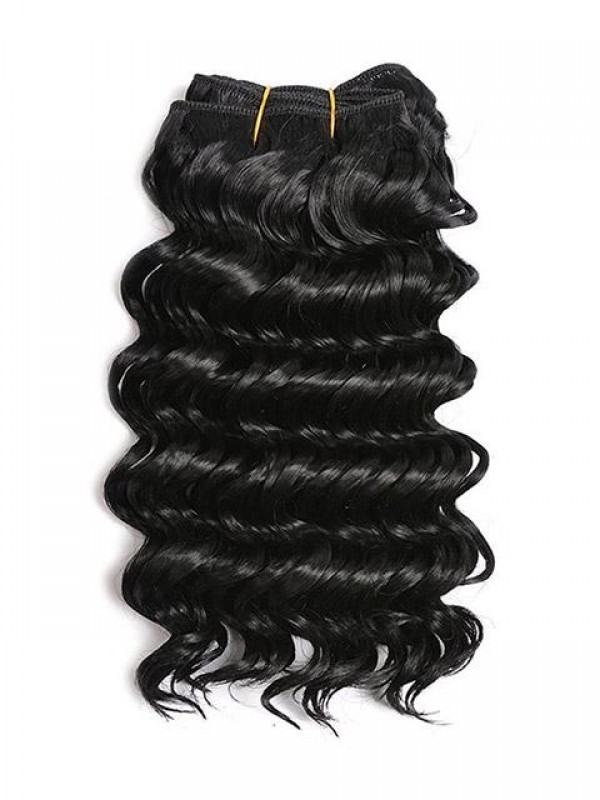 Deep Wave 2 Bundles Estensioni Dei Capelli Trame Dei Capelli Sintetici Ricci