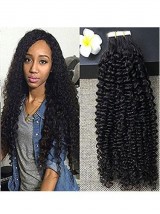 18 "50 Grammi 20 Pezzi Per Confezione Nastro Riccio Nelle Estensioni Dei Capelli Della Trama Della Pelle