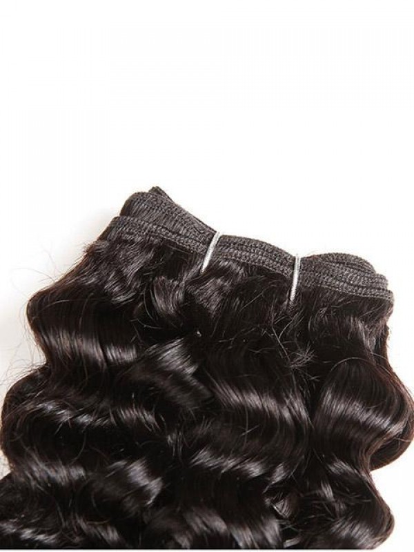 Eleganti 4 Fasci Di Estensioni Dei Capelli Umani Con Trama Arricciata Jerry