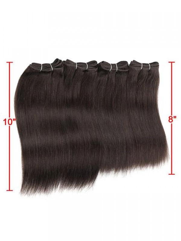Eleganti 4 Fasci Di Estensioni Naturali Della Trama Dei Capelli Del Tessuto Dei Capelli Umani Di Yaki