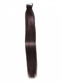 20Pcs 50G Nastro Dritto Nelle Estensioni Dei Capelli Nero Naturale 100% Capelli Vergini
