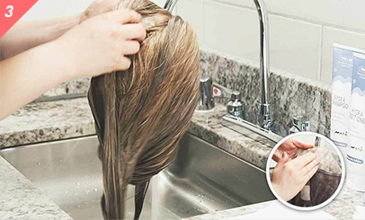 Passaggio 3: shampoo Passaggio 3: shampoo